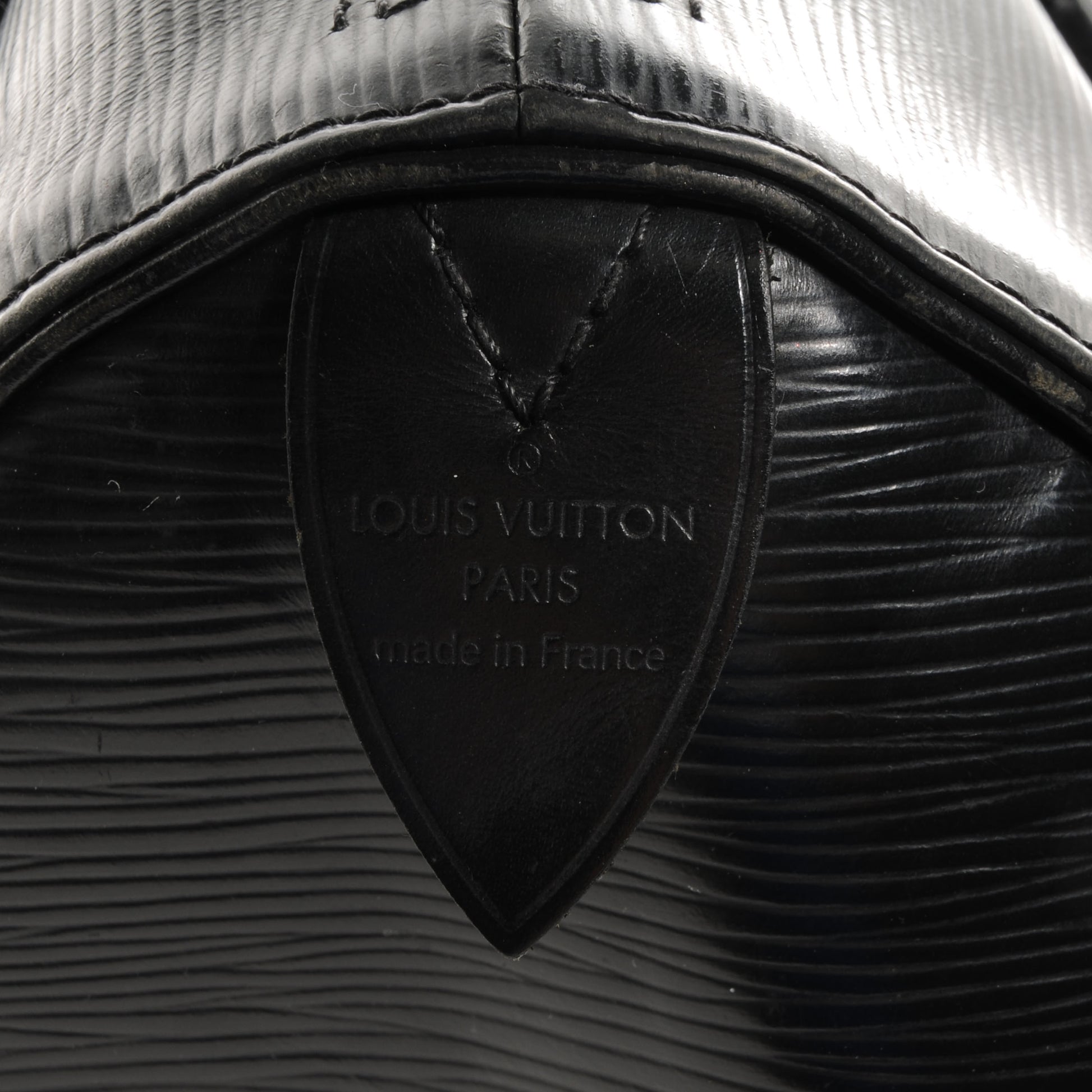Louis Vuitton Epi Speedy 25 Black 6 of 7