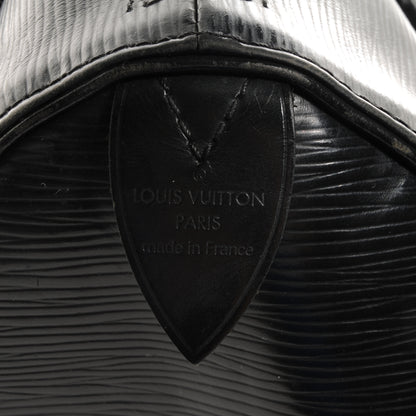 Louis Vuitton Epi Speedy 25 Black 6 of 7