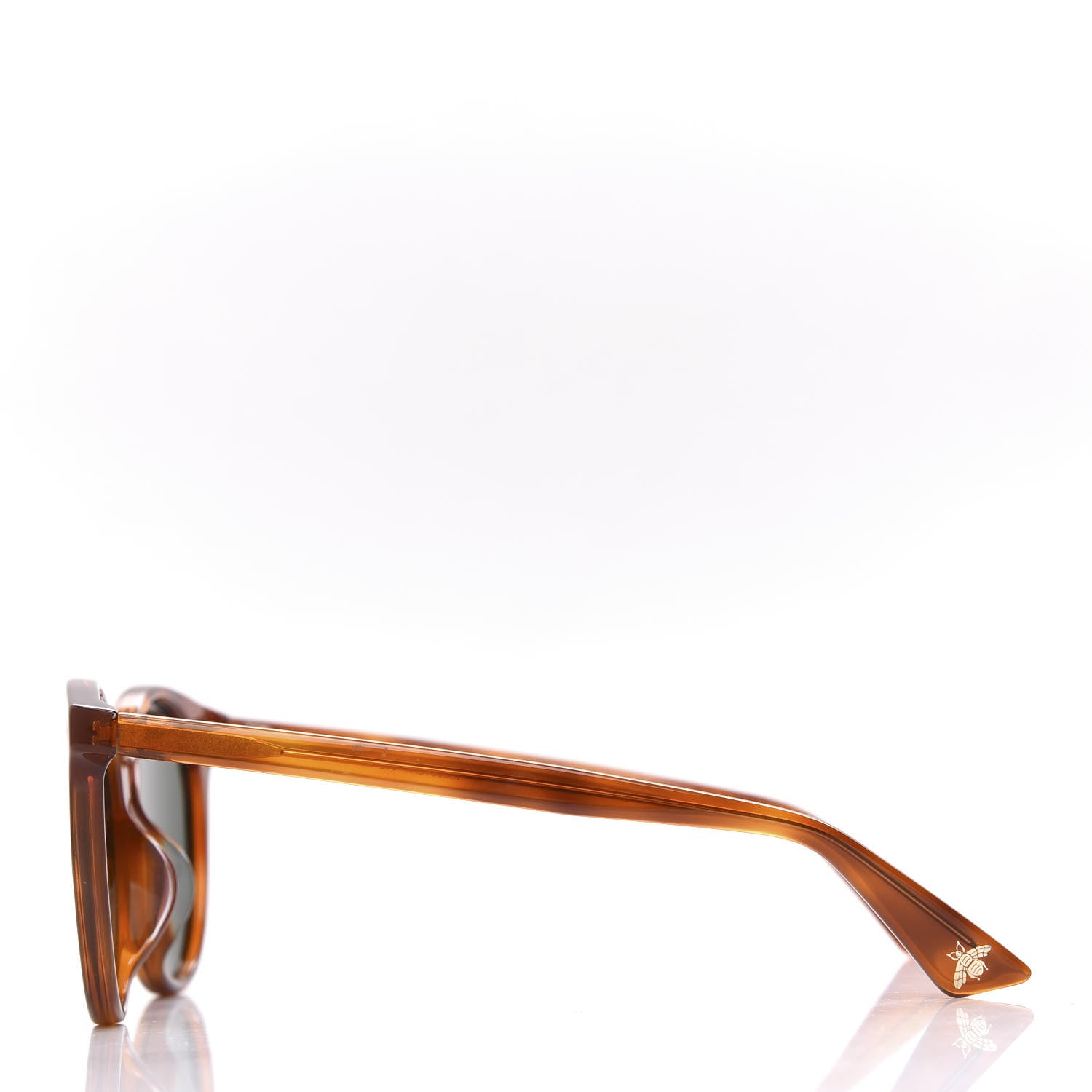 Gucci Round Frame Sunglasses GG0091S Tortoise 4 of 9