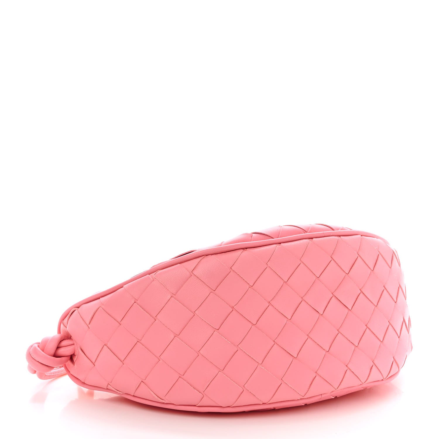 Bottega Veneta Nappa Intrecciato Half Moon Pouch On Strap Ribbon 4 of 9
