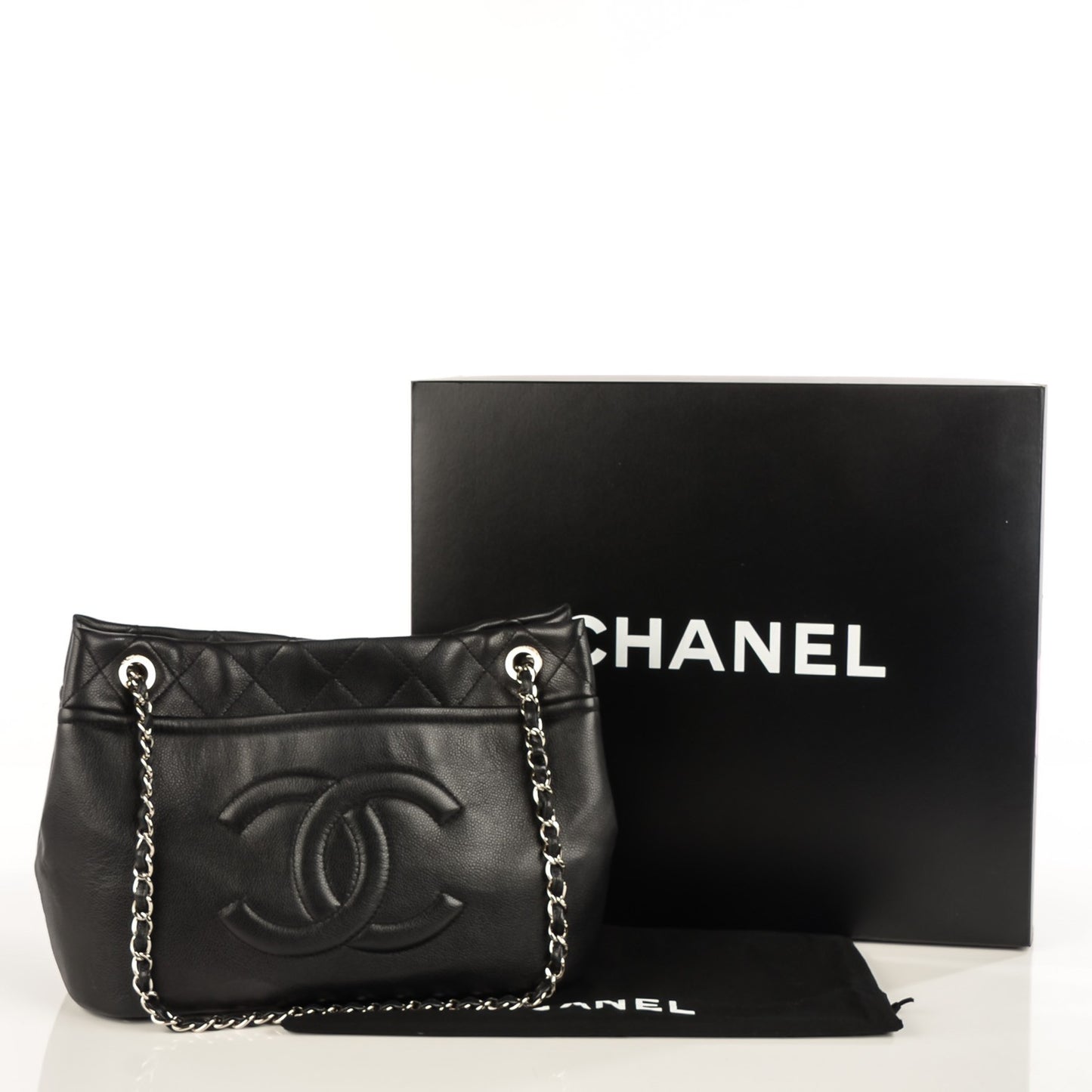 Caviar CC Timeless Soft Tote Black