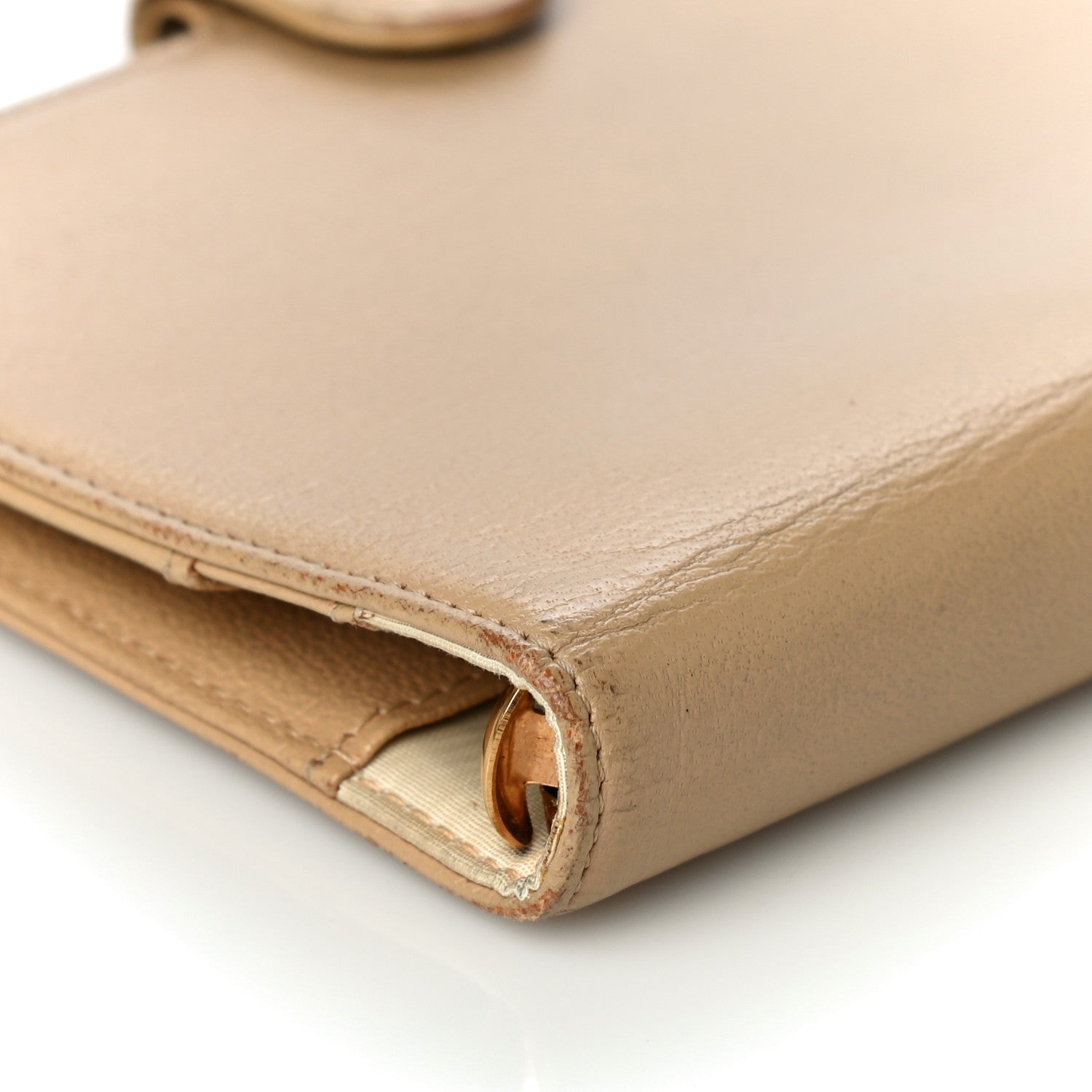 Chanel Goatskin Small Ring Agenda Planner Beige 10 of 22