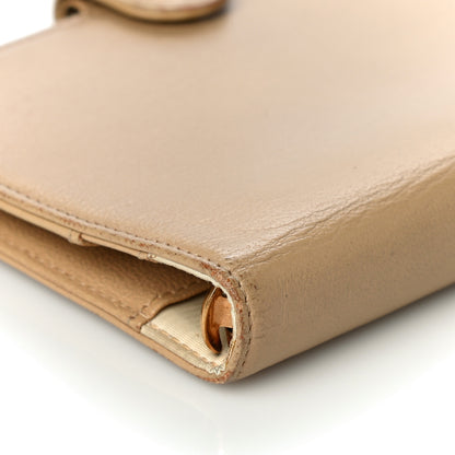 Chanel Goatskin Small Ring Agenda Planner Beige 10 of 22