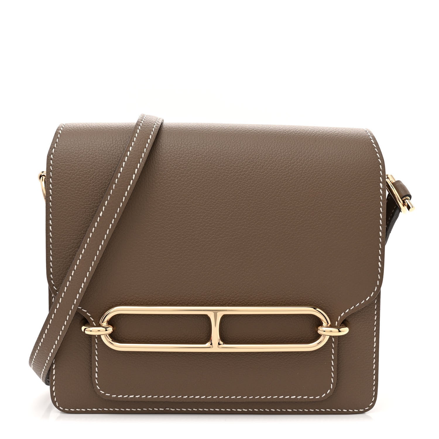 Hermes Evercolor Mini Sac Roulis Etoupe 1 of 11