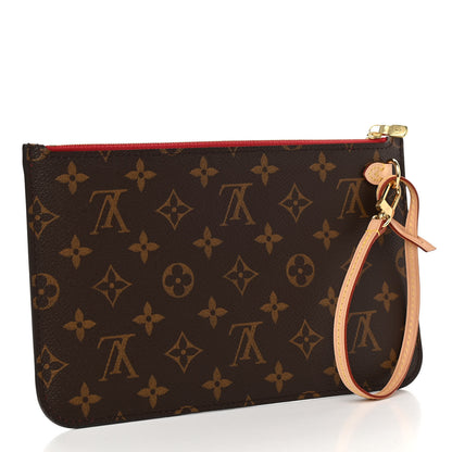 Louis Vuitton Monogram Neverfull MM GM Pochette Cherry 3 of 6