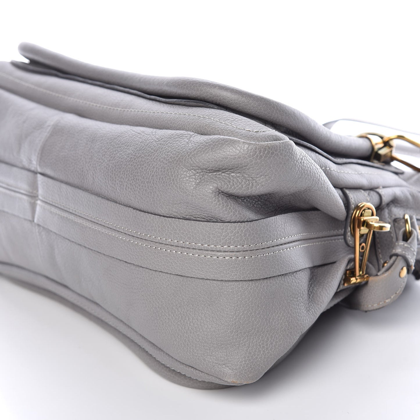 Calfskin Medium Paraty Cashmere Grey