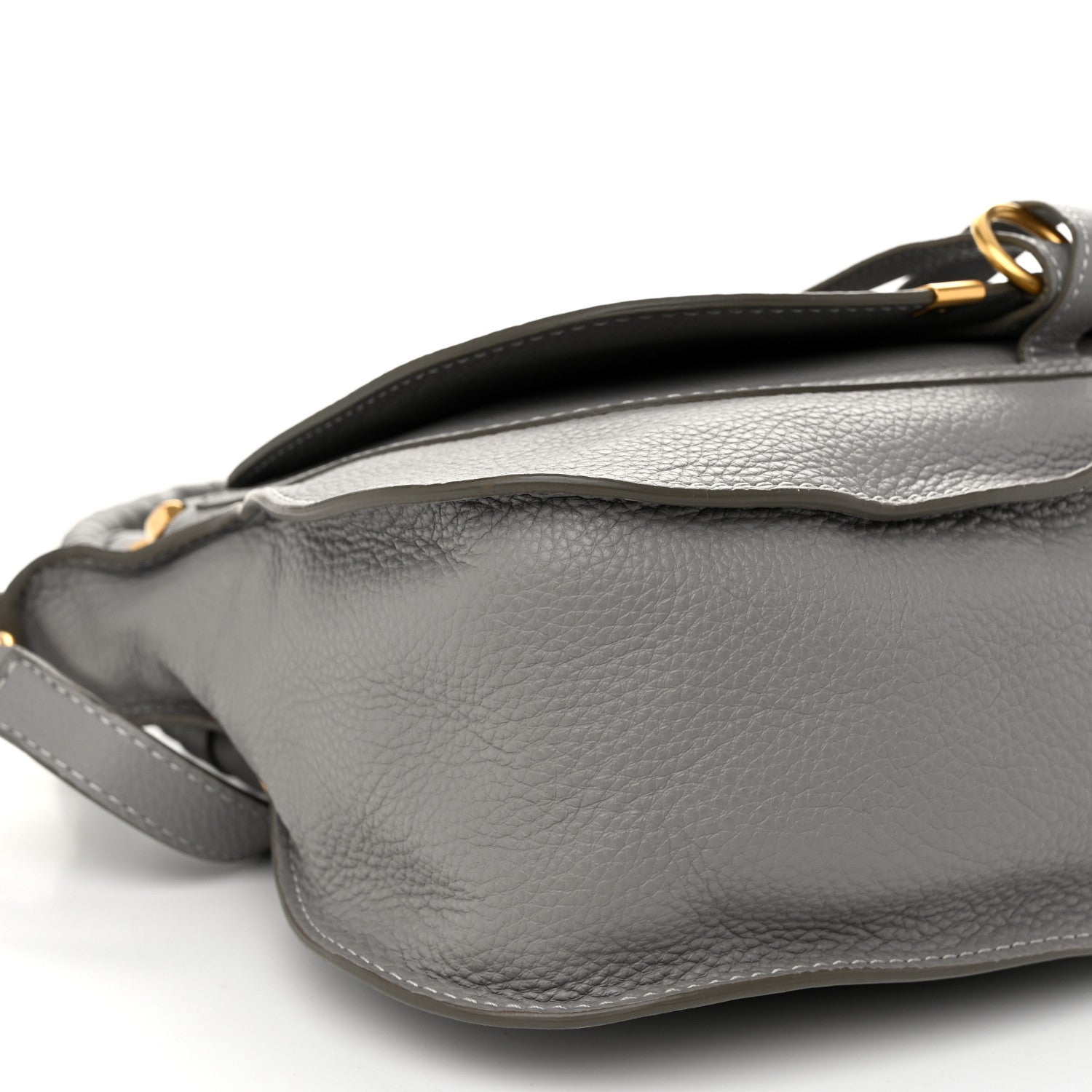 Chloe Calfskin Medium Marcie Satchel Cashmere Grey 9 of 10