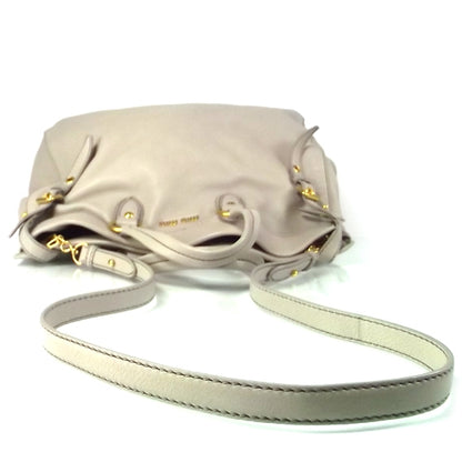 Miu Miu Cervo Deerskin Tote Pomice 4 of 7