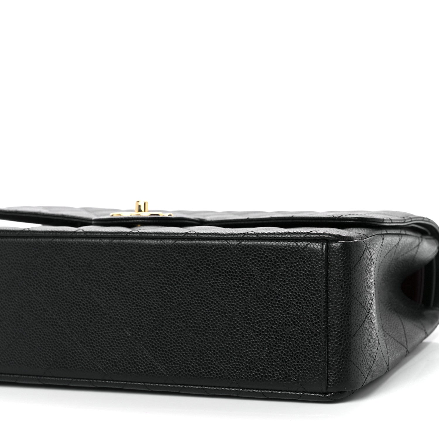 Chanel Caviar Quilted Maxi Double Flap Black 9 of 10