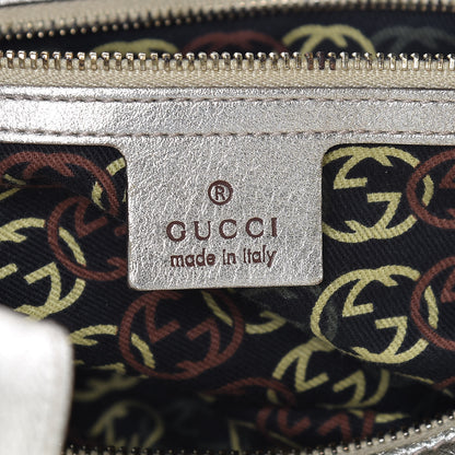 Gucci Metallic Calfskin Small Britt Boston Gold 6 of 17