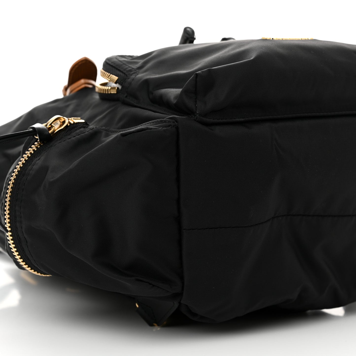 Nylon Large Rucksack Backpack Black