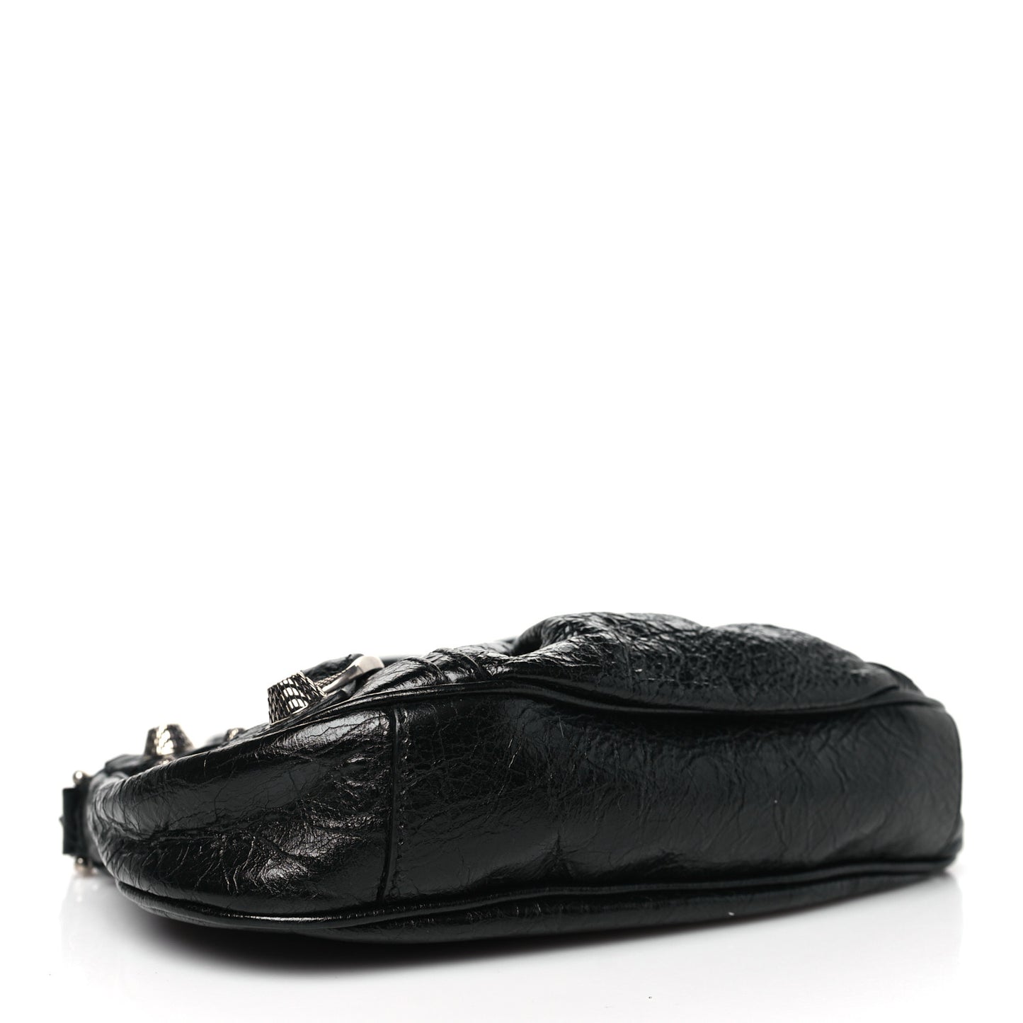 Agneau Arena Le Cagole Mini Purse With Chain Black