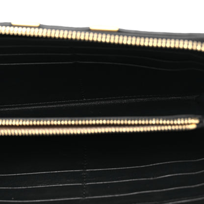 Chloe Grained Calfskin Marcie Long Zip Around Wallet Black 5 of 9