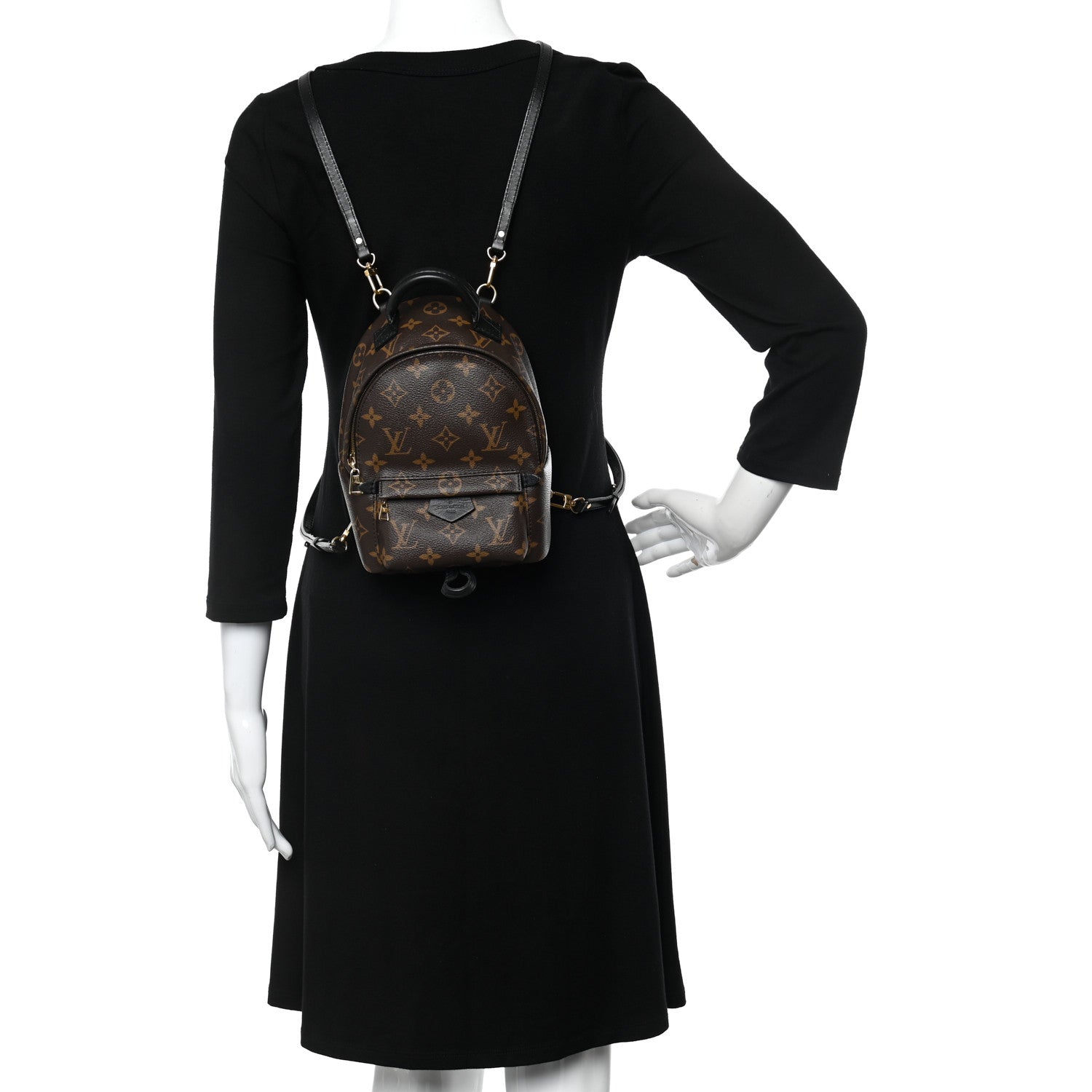 Louis Vuitton Monogram Palm Springs Backpack Mini 3 of 12