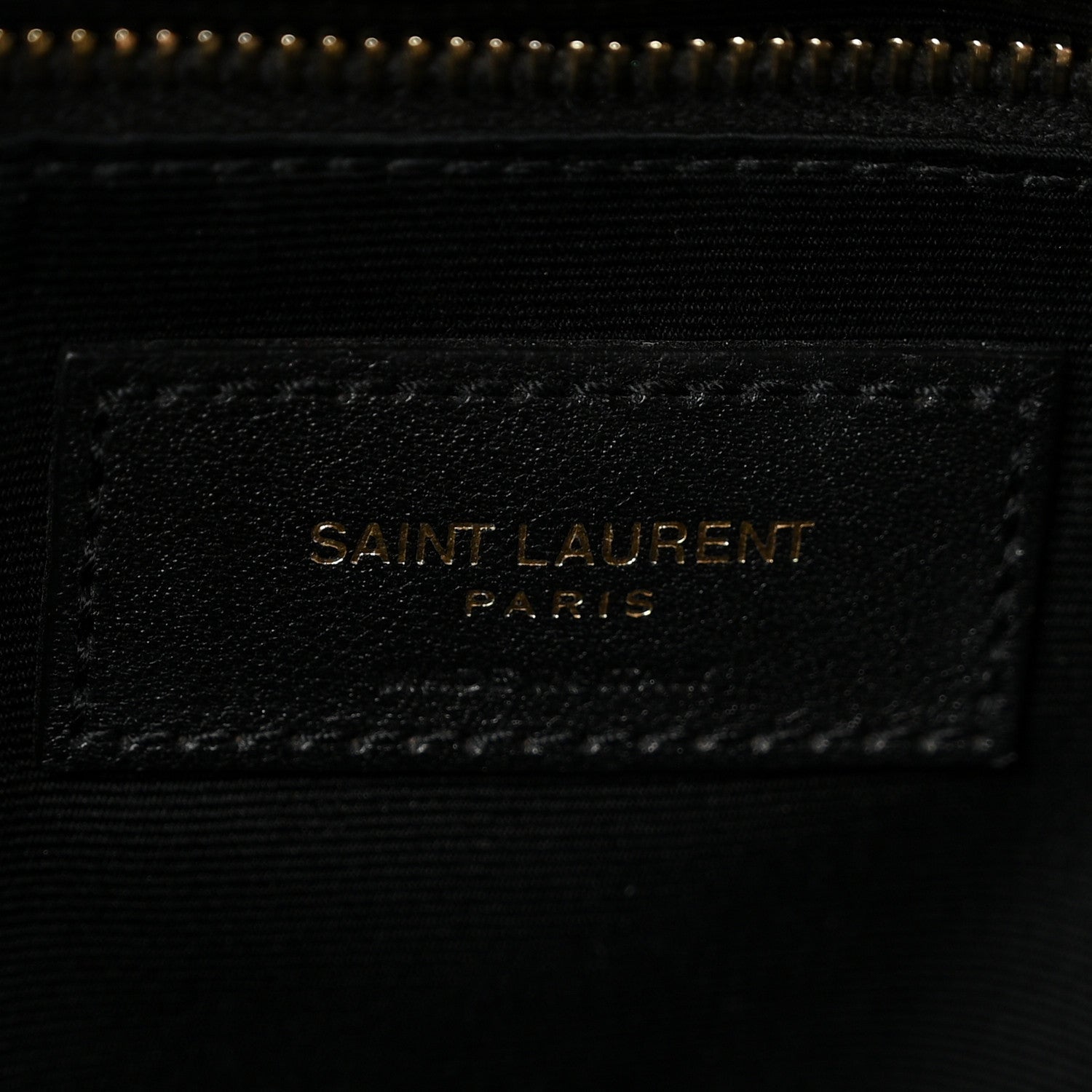 Saint Laurent Calfskin Y Quilted Monogram Large Loulou Chain Satchel Black 6 of 10