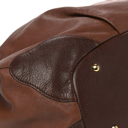 MCM Calfskin Shopper Tote Brown 11 of 21