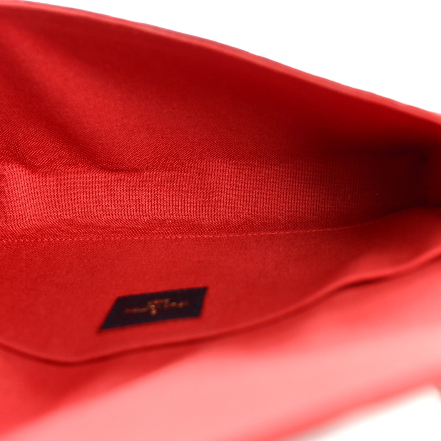 Louis Vuitton Empreinte Pochette Felicie Chain Wallet Marine Rouge 6 of 11