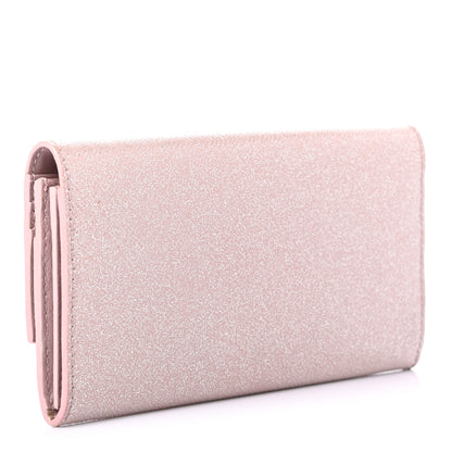 Burberry Patent Glitter Porter Continental Wallet Pale Orchid 3 of 7