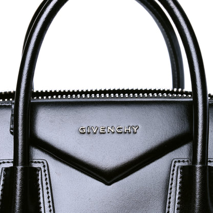 Givenchy Shiny Lord Calfskin Medium Antigona Black 4 of 5