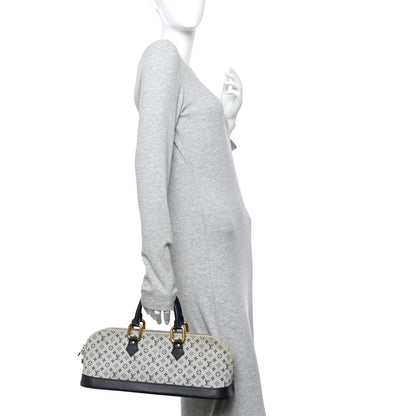 Louis Vuitton Mini Monogram Alma Long Blue 2 of 16
