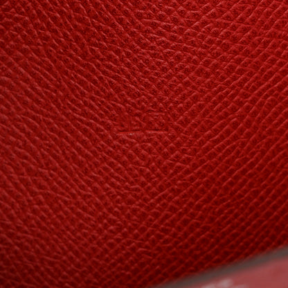 Hermes Epsom Vision Agenda Cover Chocolate Rouge Casaque 7 of 8