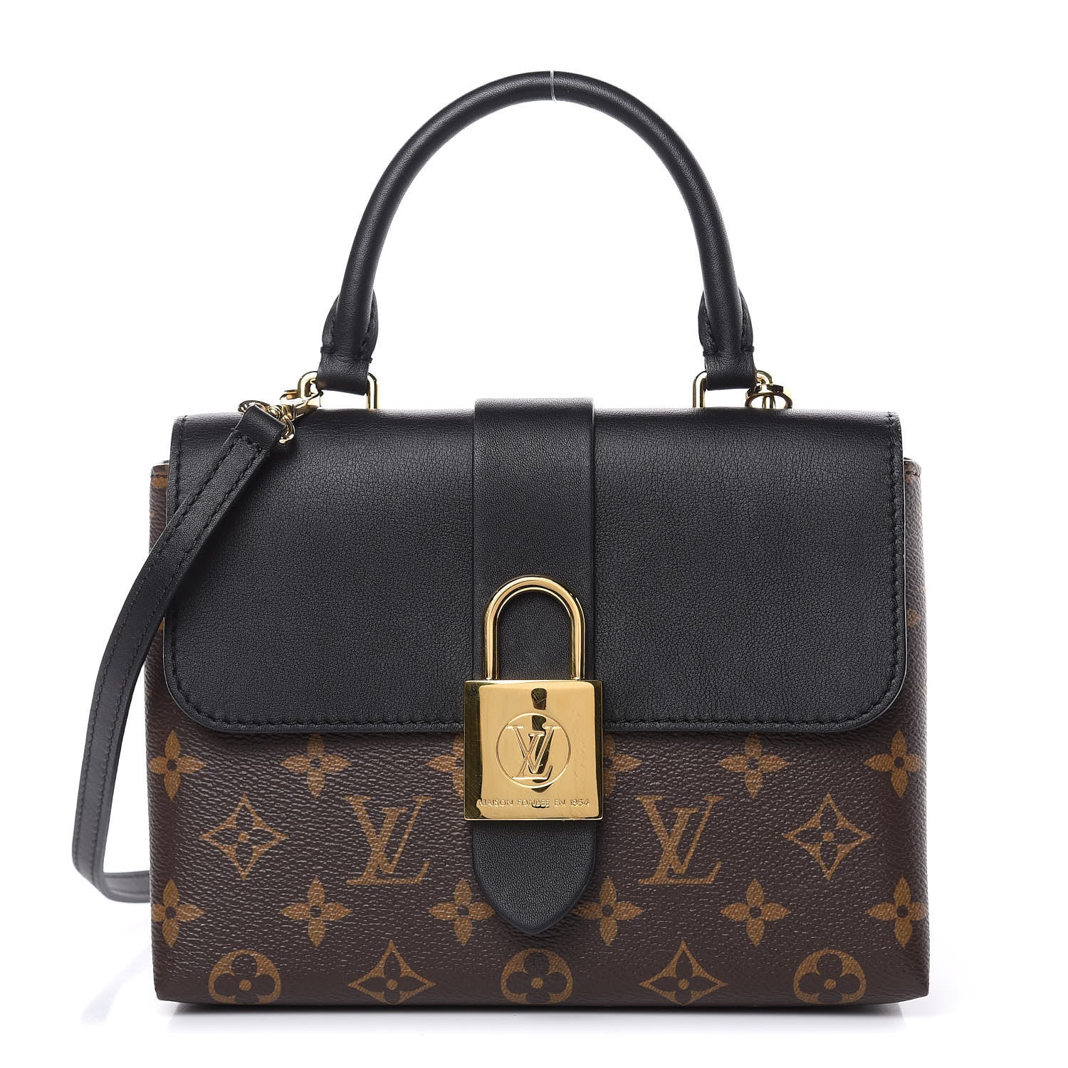Louis Vuitton Monogram Locky BB Black 1 of 12