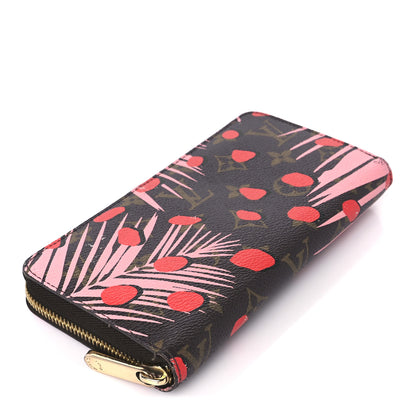 Louis Vuitton Monogram Jungle Dots Zippy Wallet Sugar Pink Poppy 4 of 8