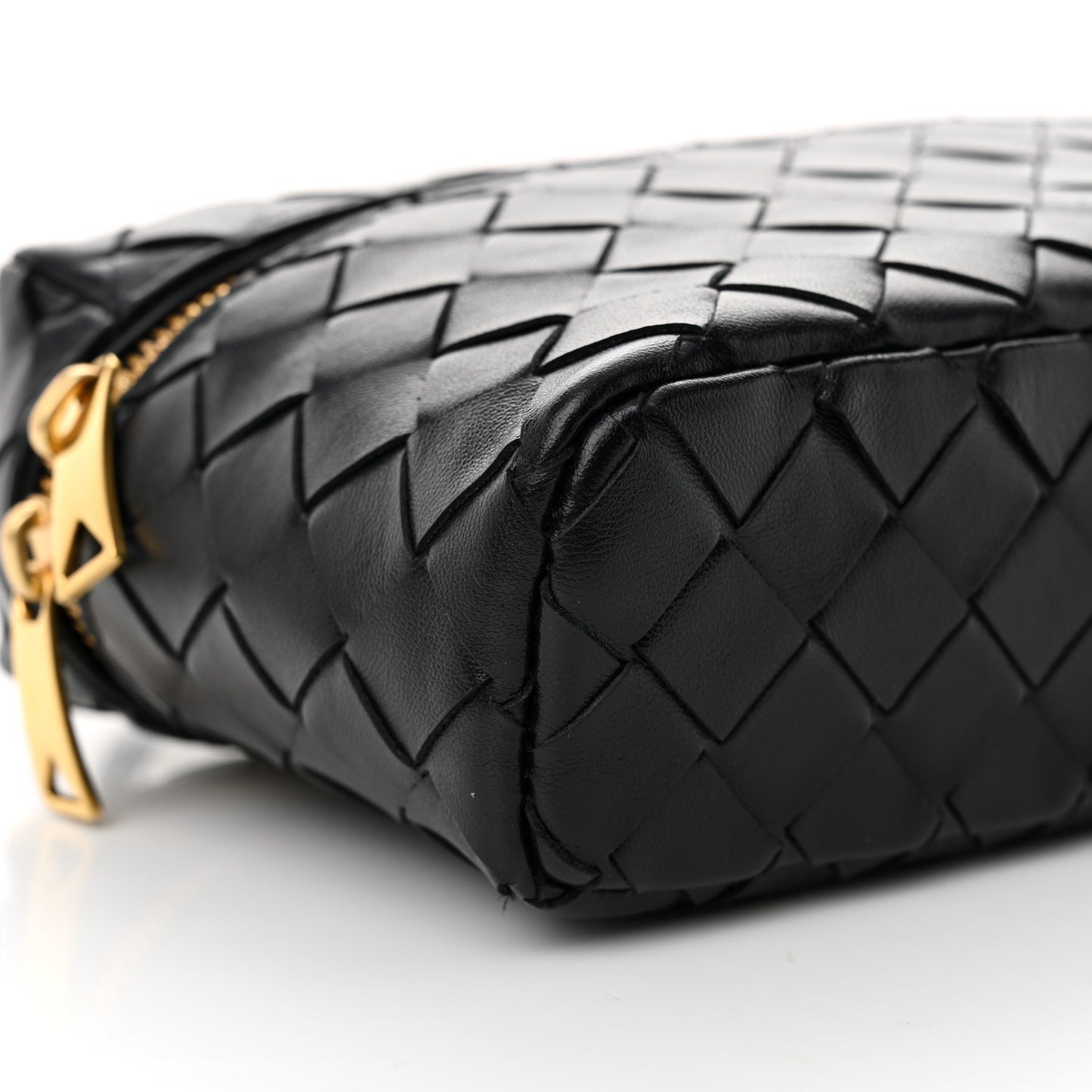 Calfskin Intrecciato Bang Bang Vanity Case Nocturnal