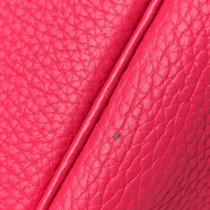 Hermes Taurillon Clemence Monochrome Picotin Lock 18 PM Rose Mexico 10 of 12