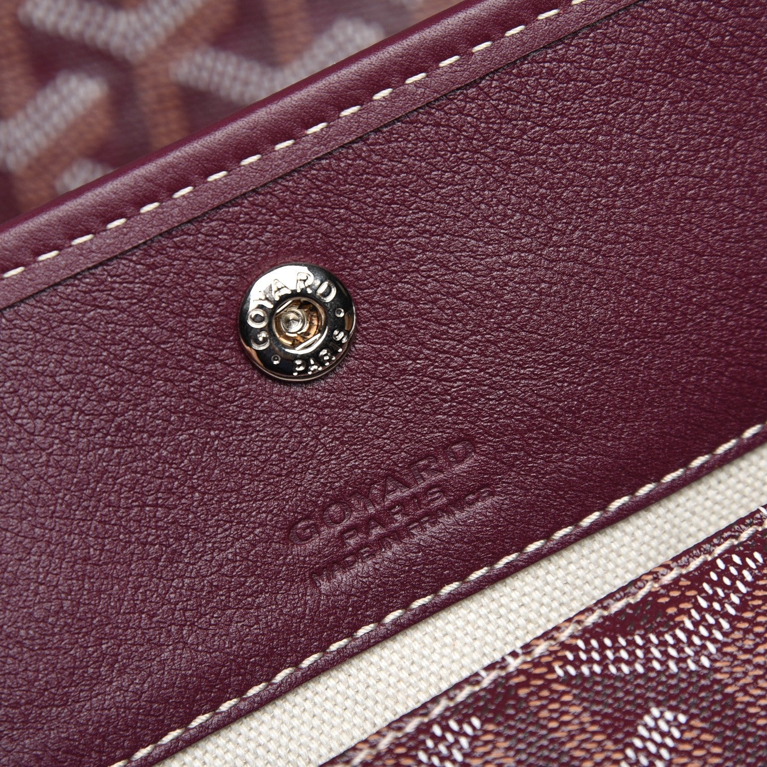 Goyard Goyardine Saint Louis GM Burgundy 6 of 8