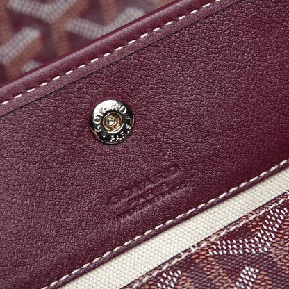 Goyard Goyardine Saint Louis GM Burgundy 6 of 8