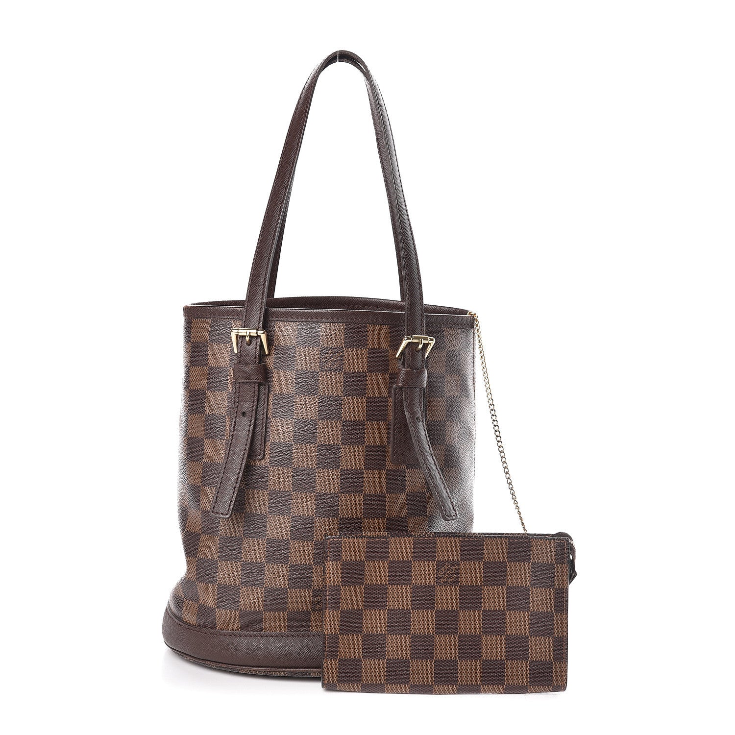 Louis Vuitton Damier Ebene Marais Bucket 23 1 of 10