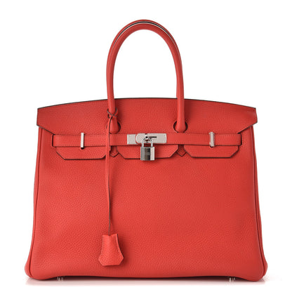 Hermes Togo Birkin 35 Rouge Tomate 1 of 36