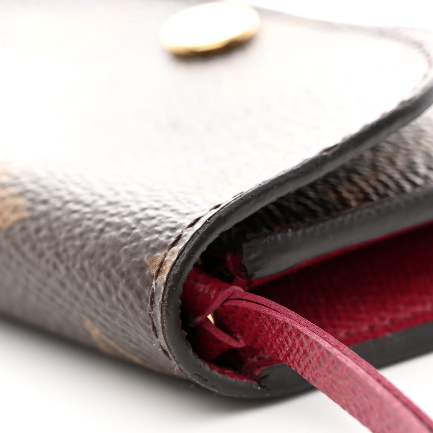 Monogram Rosalie Coin Purse Fuchsia