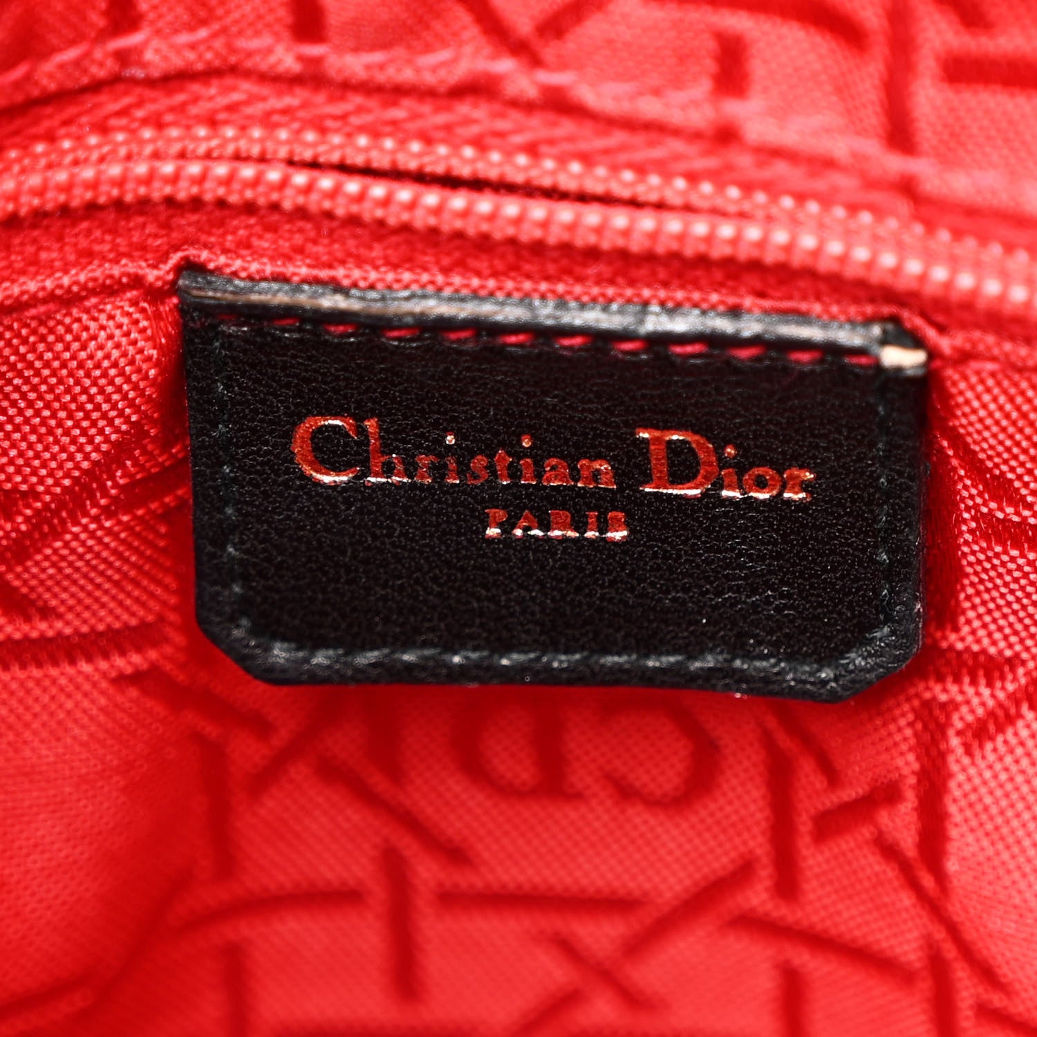 Christian Dior Patent Cannage Medium Lady Dior Black 6 of 14