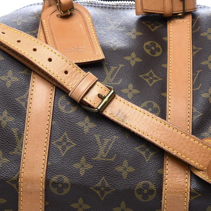 Louis Vuitton Monogram Keepall Bandouliere 55 8 of 17