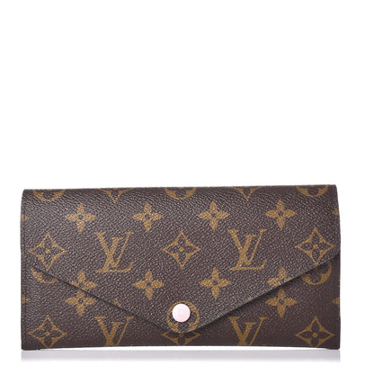 Louis Vuitton Monogram Josephine Wallet Rose Ballerine 1 of 13