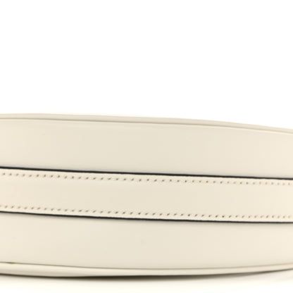 Prada Soft Calfskin Arque Shoulder Bag White 9 of 13