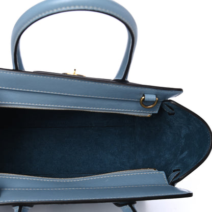 Mulberry Silky Calfskin Small Bayswater Zip Tote Nordic Blue 4 of 4