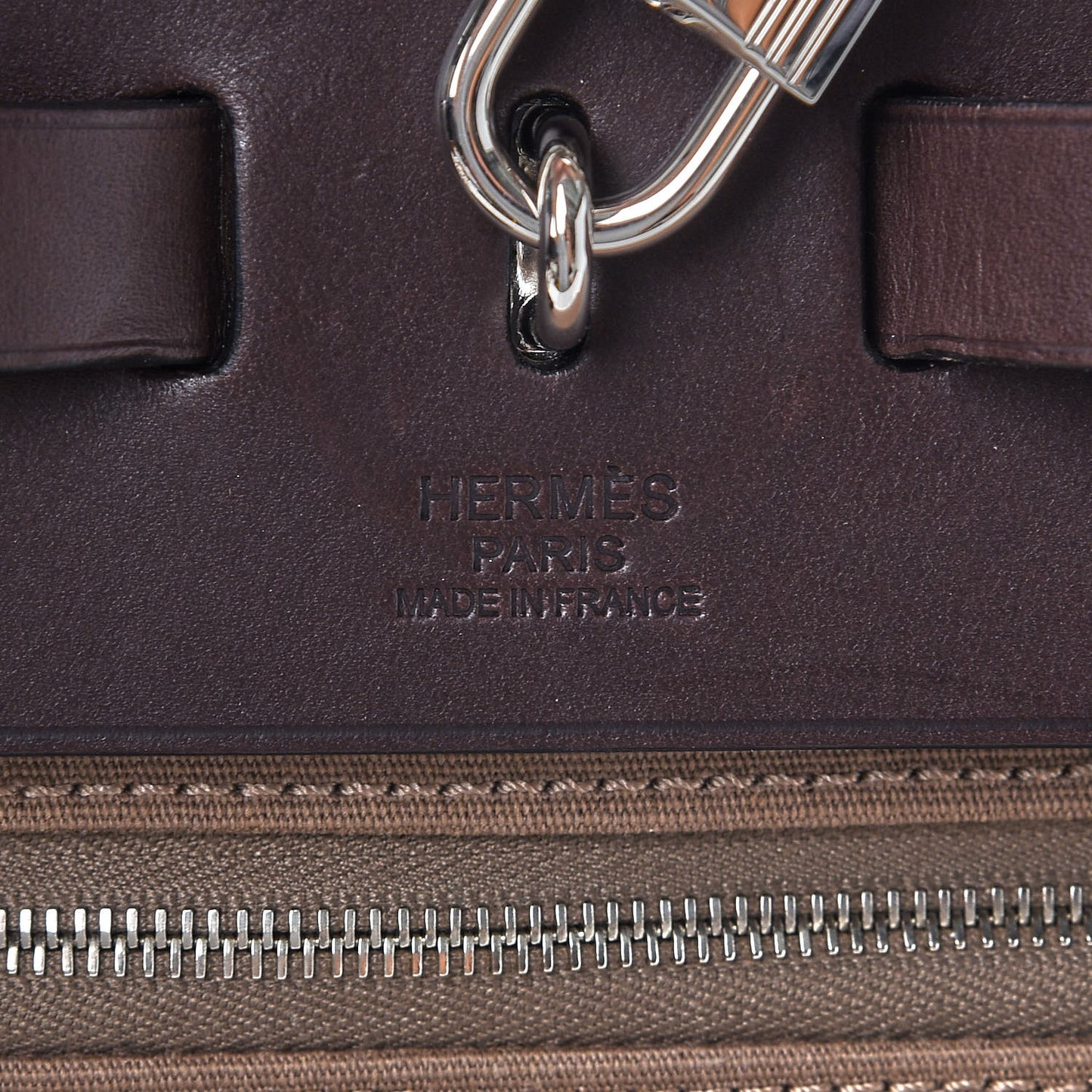 Toile Vache Hunter Herbag Zip 39 MM Etoupe Ebene