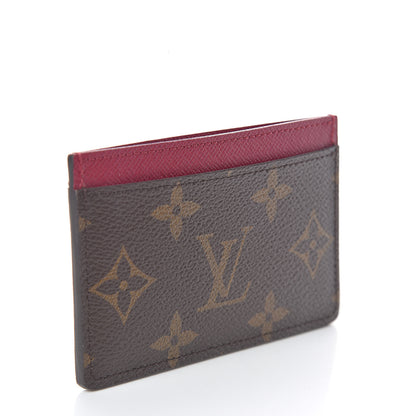 Louis Vuitton Monogram Card Holder Fuchsia 3 of 7