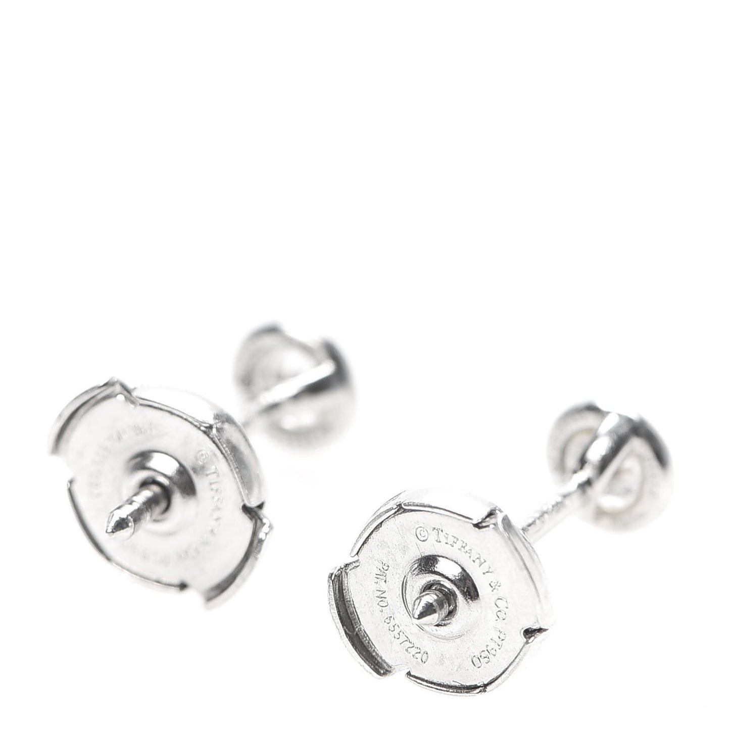 Platinum Diamond .40ctw Elsa Peretti Diamonds By The Yard Earrings
