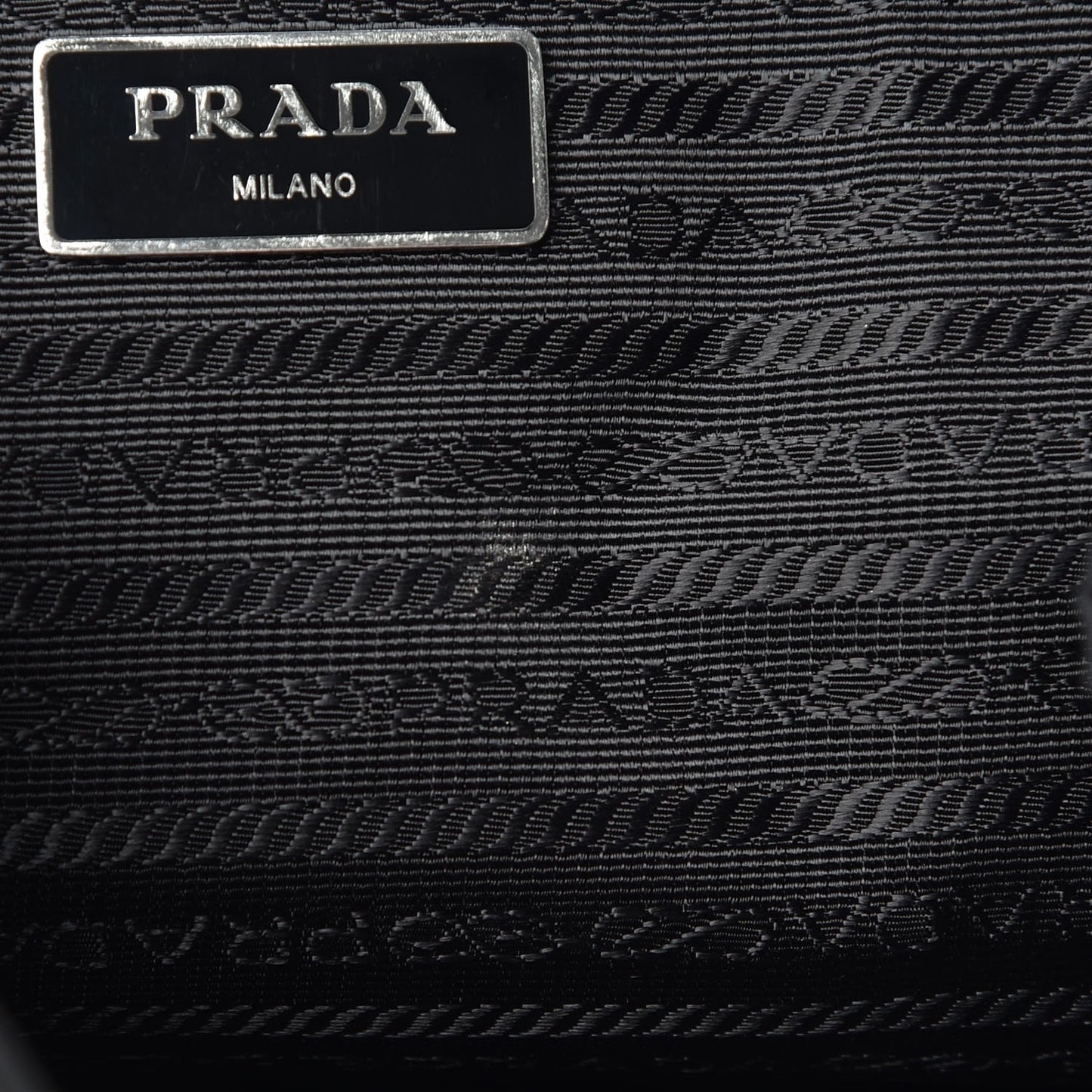 Nylon New Vela Studded Backpack Black Fuoco