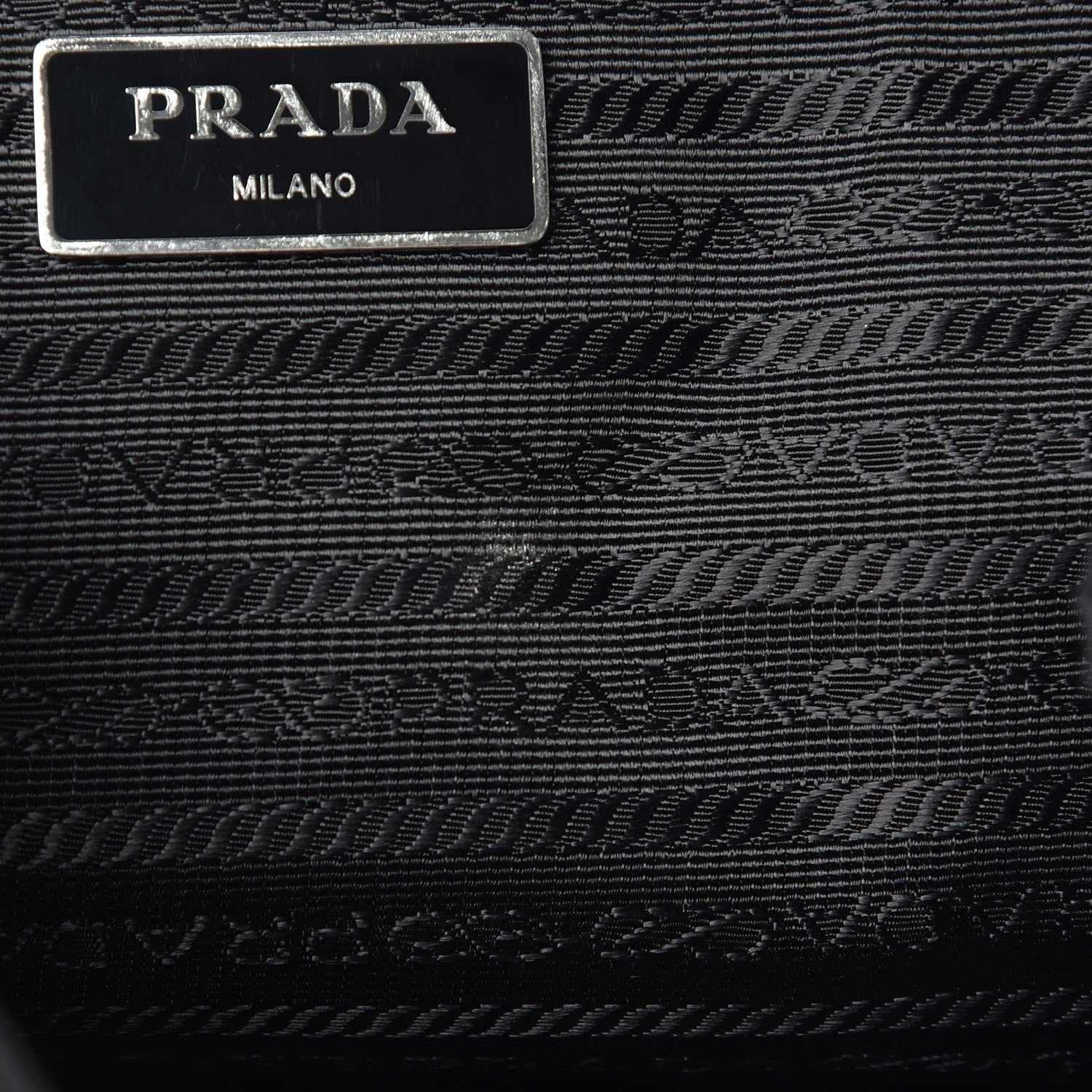 Prada Nylon New Vela Studded Backpack Black Fuoco 9 of 10