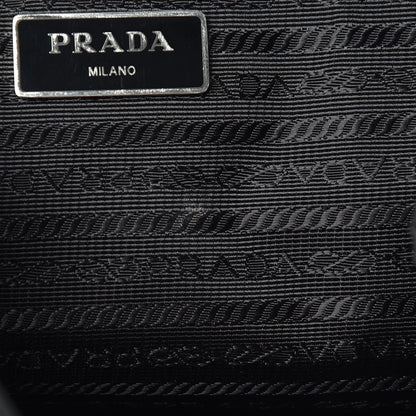 Prada Nylon New Vela Studded Backpack Black Fuoco 9 of 10