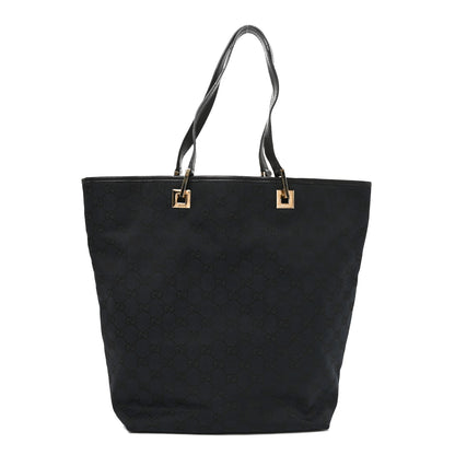 Gucci Monogram Large Bucket Tote Black 1 of 9