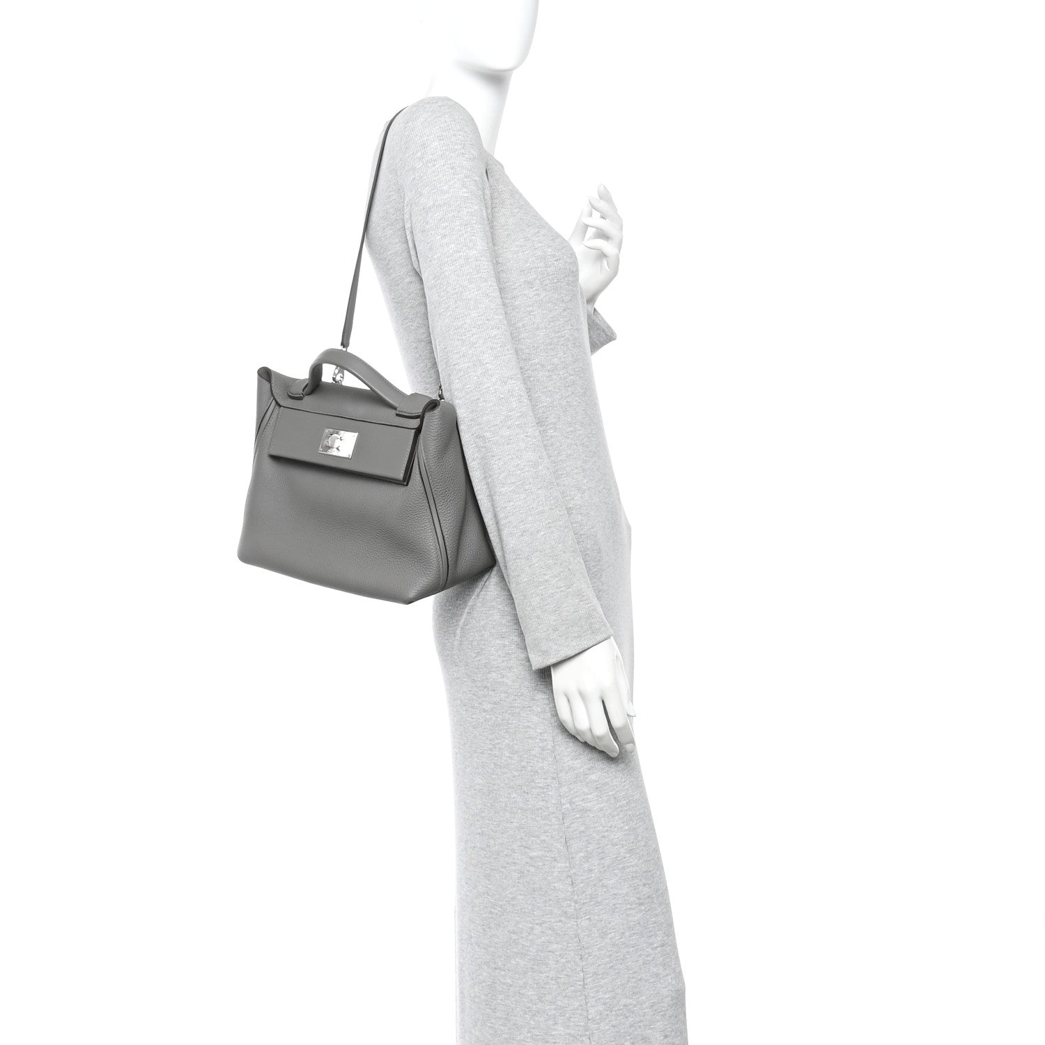 Hermes Togo Swift 24/24 29 Etain 2 of 11