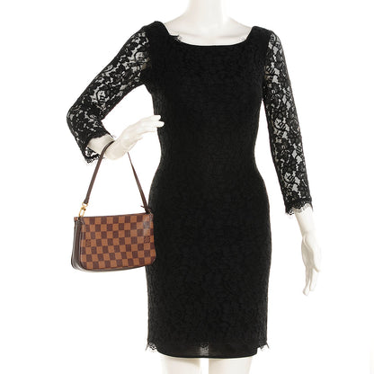 Louis Vuitton Damier Ebene Navona Pochette Accessories 2 of 7