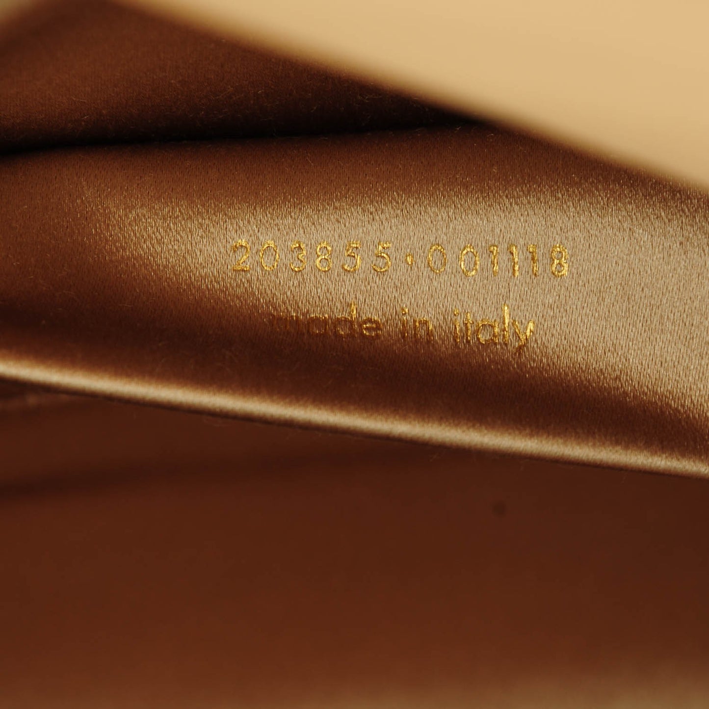 Textured Patent Calfskin Monogram Large Belle De Jour Clutch Nude