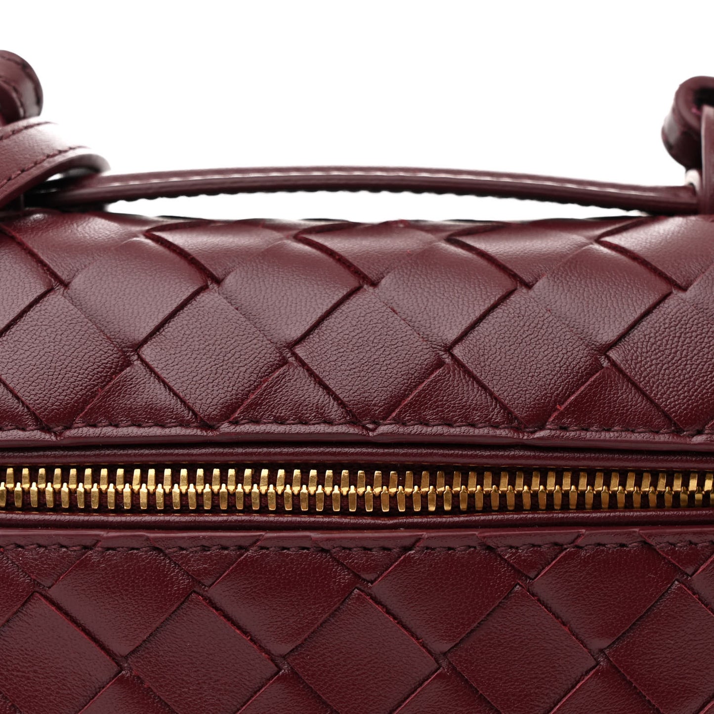 Nappa Intrecciato Bang Bang Vanity Case Barolo